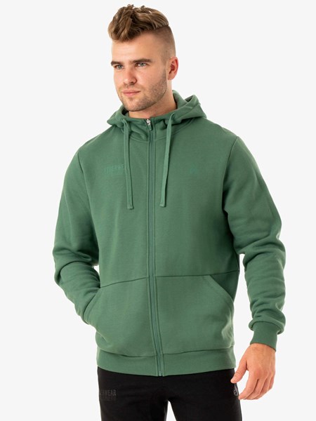 Ryderwear Limitless Zip Up Jacket Zelene | RTOS-49805