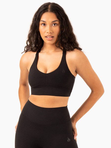 Ryderwear NKD Refine Sports Bra Černé | IUAB-09865