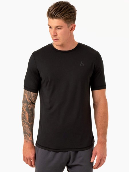 Ryderwear Optimal Mesh T-Shirt Černé | IHKY-68391