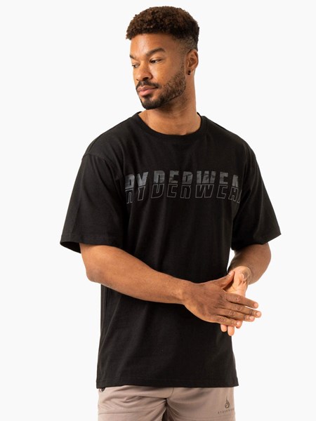 Ryderwear Overdrive Oversized T-Shirt Černé | BNHJ-24086