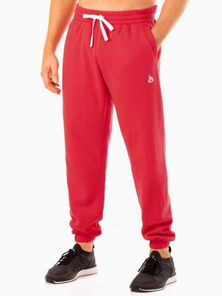 Ryderwear Recharge Relaxed Track Pant Červené | CVUJ-69021