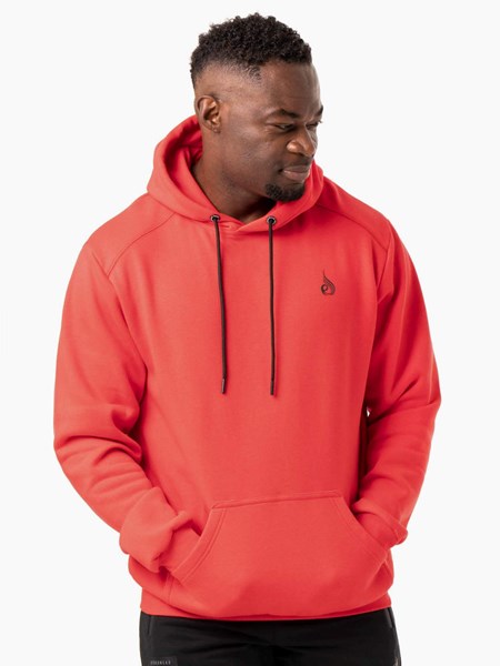 Ryderwear Reset Pullover Hoodie Červené | JUCF-05724