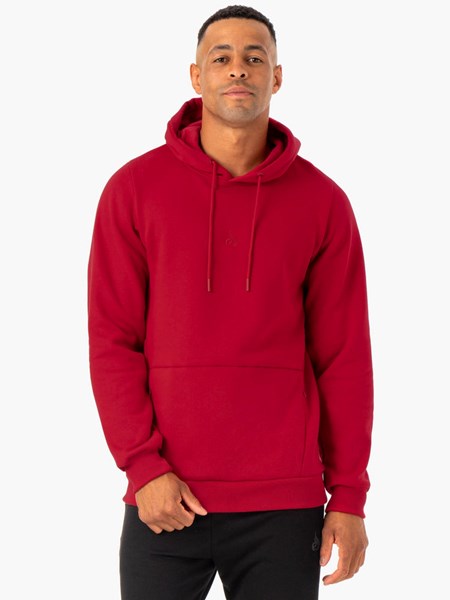 Ryderwear Restore Pullover Hoodie Vínové | NPSU-42807