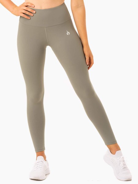 Ryderwear Staples Scrunch Bum Leggings Hnědožlutý | GEIR-37125