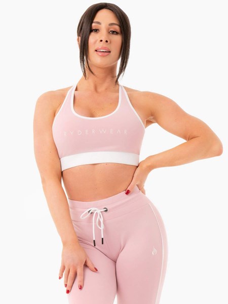 Ryderwear Track Sports Bra Růžové | ZYTQ-07621