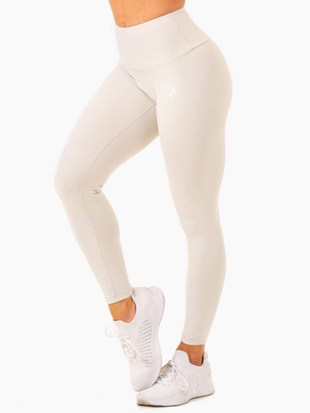 Ryderwear Vital High Waisted Scrunch Leggings Šedé | XEGT-35102