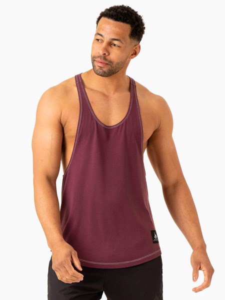 Ryderwear Vital Stringer T-Back Plum | ZXTY-57698