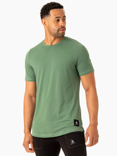 Ryderwear Vital T-Shirt Zelene | ZOXI-16723